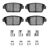 R1 1985-1994 Dodge Colt Rear R1 Ceramic Pads & Hardware Kit
