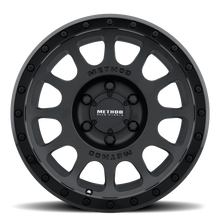 Load image into Gallery viewer, Method MR305 NV 17x8.5 0mm Offset 8x6.5 130.81mm CB Matte Black/Gloss Black Wheel