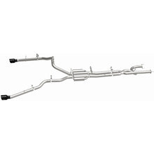 Load image into Gallery viewer, MagnaFlow 21-24 RAM 1500 TRX SPEQ Series Cat-Back Performance Exhaust System w/ Black Chrome Tips