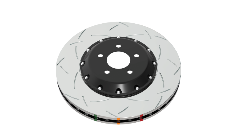 DBA Porsche 911 99-04 Turbo/C4S(996)/04-10 C2S/C4S(997) 5000 Series Front Slotted Rotor Assembled w/