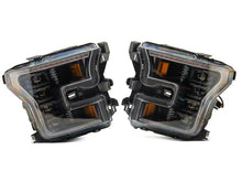 Load image into Gallery viewer, Raxiom 15-17 Ford F-150 CXR Series LED Headlights- Black Housing- Clear Lens