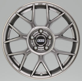 BBS XR 19x8.5 5x114.3 ET40 Platinum Gloss Wheel -82mm PFS/Clip Required