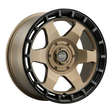 Load image into Gallery viewer, Weld Off-Road Ridge 20x9 - 8x180 BP - ET0 - 124.3mm CB - Satin Bronze Wheel (Black Ring)