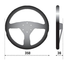 Load image into Gallery viewer, Sparco Strwhl 375 Suede Black
