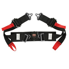 Load image into Gallery viewer, RaceQuip Black FIA 6pt Pull Up Lap FHR Formula Sub