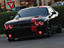 Load image into Gallery viewer, Oracle 08-14 Dodge Challenger LED Projector Headlight Halo Kit - Red