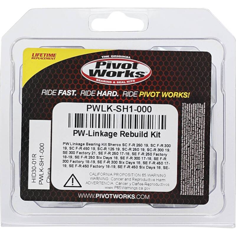 Pivot Works 2019 Sherco SC-R 125 PW Linkage Bearing Kit