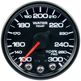 Autometer Spek-Pro - Nascar 2-1/16in Water Temp 100-300F Bcb Ecu