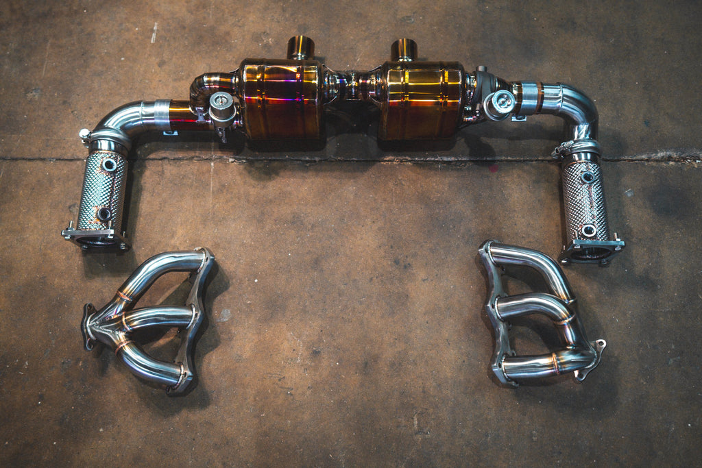 Valvetronic Valved Sport Exhaust System for Porsche 991.2 Carrera