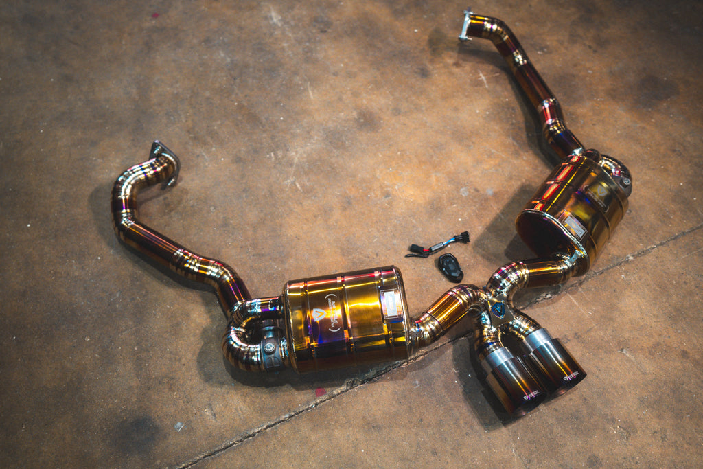 Valvetronic Valved Sport Exhaust System forPorsche Boxster/Cayman 981
