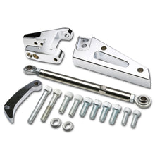Load image into Gallery viewer, 55-68 Chevrolet SBC Short Water Pump Alternator Bracket Set - Aluminum
