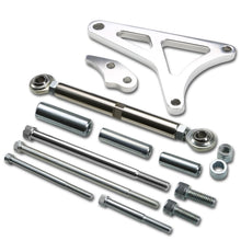 Load image into Gallery viewer, Ford SBF 351W Windsor Chrome Alternator Bracket Set