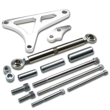 Load image into Gallery viewer, Ford SBF 351W Windsor Chrome Alternator Bracket Set