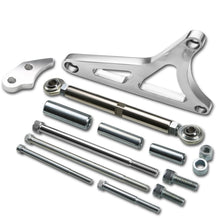 Load image into Gallery viewer, Ford SBF 351W Windsor Chrome Alternator Bracket Set