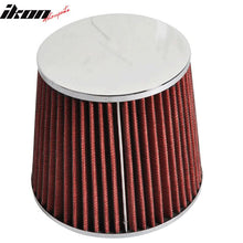 Load image into Gallery viewer, Fits 3.5in Race Performance Cold Airintake Cone Filter Red 88-12 Civic