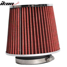 Load image into Gallery viewer, Fits 3.5in Race Cold Airintake Cone Filter Red 92-11 GS300 350