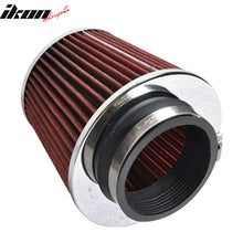 Load image into Gallery viewer, Fits 3.5in Race Cold Airintake Cone Filter Red 02-11 Lancer