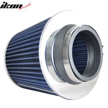 Load image into Gallery viewer, Universal Fit 3.5 Inch Race Performance Cold Air Intake Filter Blue