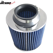 Load image into Gallery viewer, Universal Fit 3.5 Inch Race Performance Cold Air Intake Filter Blue