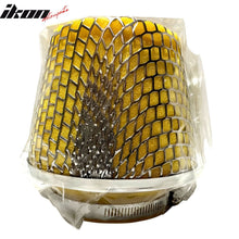 Load image into Gallery viewer, Universal for 4" 100mm Yellow Auto Car Truck SUV Air Intake Filter