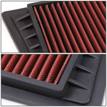 Load image into Gallery viewer, 02-06 Jeep Liberty/Wrangler 2.4L High-Flow Engine Air Filter - Red