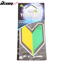 Load image into Gallery viewer, Treefrog Young Leaf Air Freshener Black Squash Scent Paper New 1 Piece
