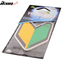 Load image into Gallery viewer, Treefrog Young Leaf Air Freshener Black Squash Scent Paper New 1 Piece