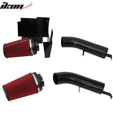 Load image into Gallery viewer, 2002-2006 Cadillac Escalade Red Black Cold Air Intake Pipe Aluminum