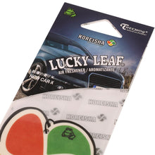 Load image into Gallery viewer, Tree Frog Lucky Leaf Koreisha New Car Air Freshener 72mm x 78mm
