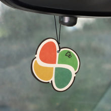 Load image into Gallery viewer, Tree Frog Lucky Leaf Koreisha New Car Air Freshener 72mm x 78mm