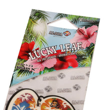 Load image into Gallery viewer, Tree Frog Lucky Leaf Aloha Air Freshener - 72mm x 78mm Squash