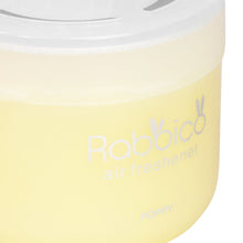 Load image into Gallery viewer, Rabbico White Lemon Squash Gel Air Freshener - 90G Rabbit Ear Can