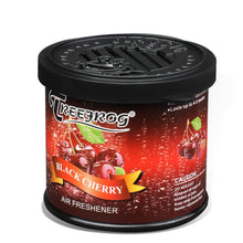 Load image into Gallery viewer, TreeFrog Black Cherry Scent Round Gel Air Freshener 80g Can