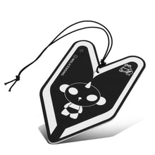 Load image into Gallery viewer, Black Squash Panda J9 Paper Hanging Air Freshener