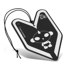 Load image into Gallery viewer, Black Squash Panda J9 Paper Hanging Air Freshener