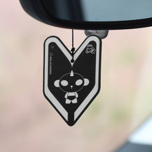 Load image into Gallery viewer, Black Squash Panda J9 Paper Hanging Air Freshener