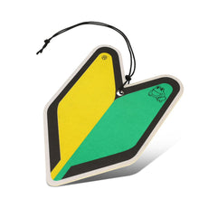Load image into Gallery viewer, Young Leaf Black Squash Paper Hanging Air Freshener