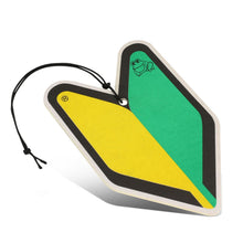 Load image into Gallery viewer, Young Leaf Black Squash Paper Hanging Air Freshener