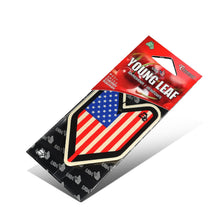 Load image into Gallery viewer, Young Leaf USA Flag Cherry Squash Paper Hanging Air Freshener