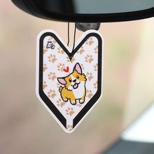 Load image into Gallery viewer, Corgi Classic Fresh Young Leaf Paper Hanging Air Freshener