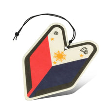 Load image into Gallery viewer, Filipino Flag Sampaguita Jasmine Paper Hanging Air Freshener
