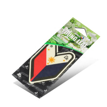Load image into Gallery viewer, Filipino Flag Sampaguita Jasmine Paper Hanging Air Freshener