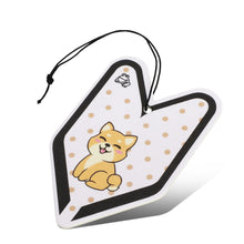 Load image into Gallery viewer, Young Leaf Shiba JDM Squash Paper Hanging Air Freshener