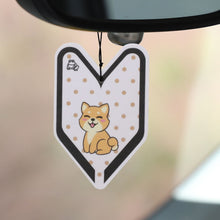 Load image into Gallery viewer, Young Leaf Shiba JDM Squash Paper Hanging Air Freshener