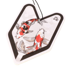 Load image into Gallery viewer, Young Leaf Lucky Koi Lychee Squash Paper Hanging Air Freshener