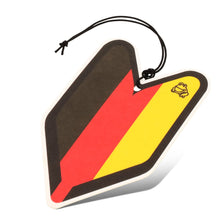 Load image into Gallery viewer, German Flag New Car Scent Paper Hanging Air Freshener