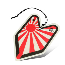 Load image into Gallery viewer, White Peach Paper Hanging Air Freshener - Young Leaf Rising Sun