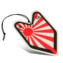 Load image into Gallery viewer, White Peach Paper Hanging Air Freshener - Young Leaf Rising Sun