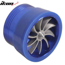 Load image into Gallery viewer, Universal Fitment Tornado Style Blue Air Intake Turbo Gas Saver Fan