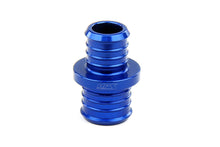 Load image into Gallery viewer, HPS Billet Aluminum Reducing Hose Union 5/8" - 3/4" OD AHUR-062-075-BLUE Blue